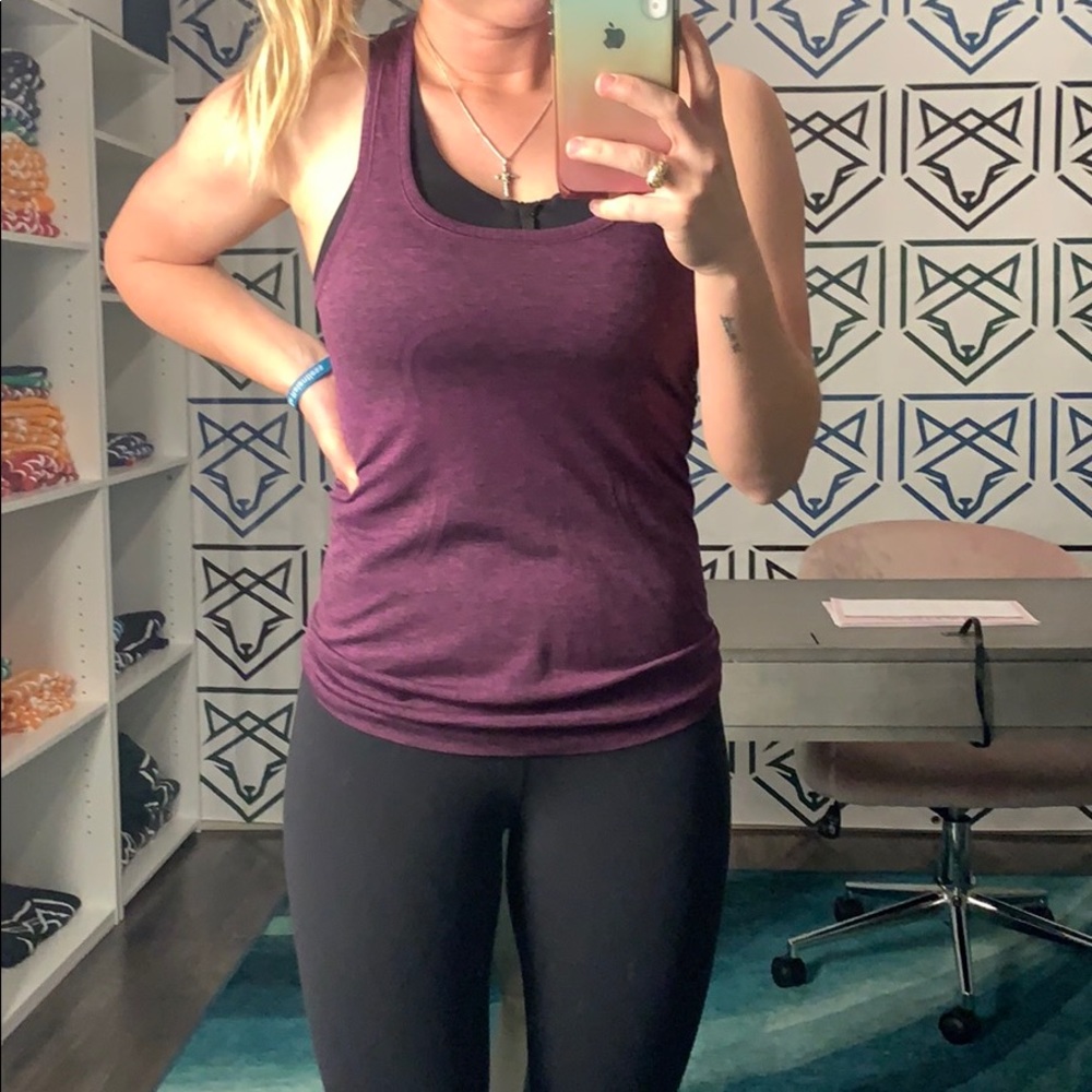 Plum Lululemon Swifty Tech Tank